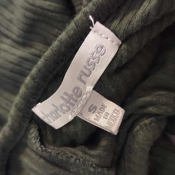 Pine Green Ribbed Body Suit - Picture 7 of 7